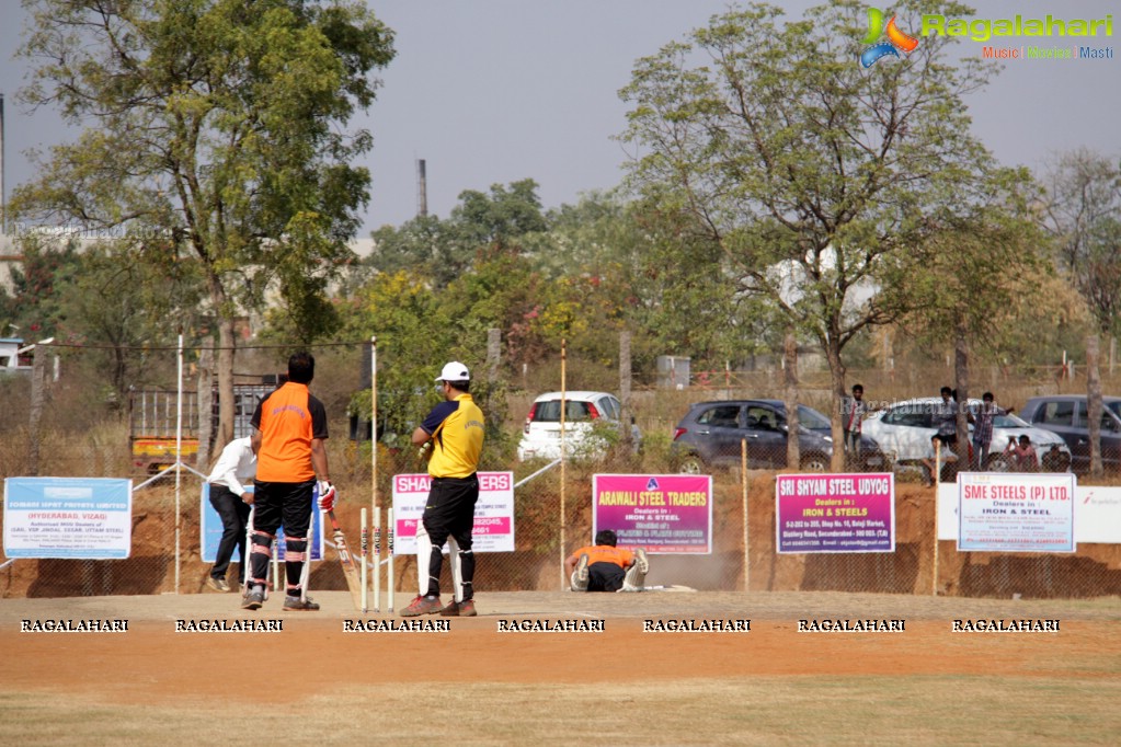 Tulsian Steel Shisma Premier League at Saraswathi Cricket Ground