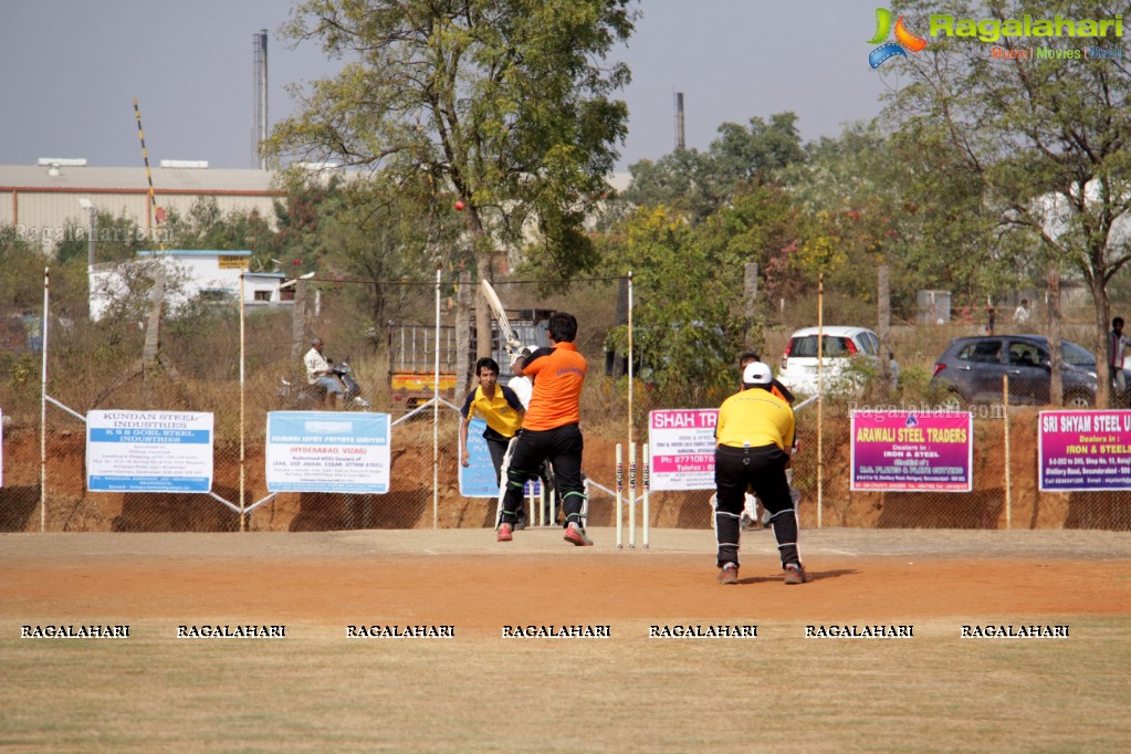 Tulsian Steel Shisma Premier League at Saraswathi Cricket Ground