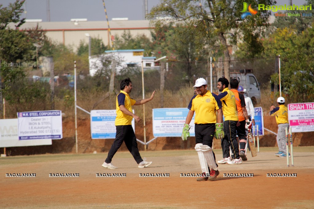 Tulsian Steel Shisma Premier League at Saraswathi Cricket Ground