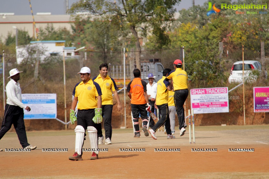 Tulsian Steel Shisma Premier League at Saraswathi Cricket Ground