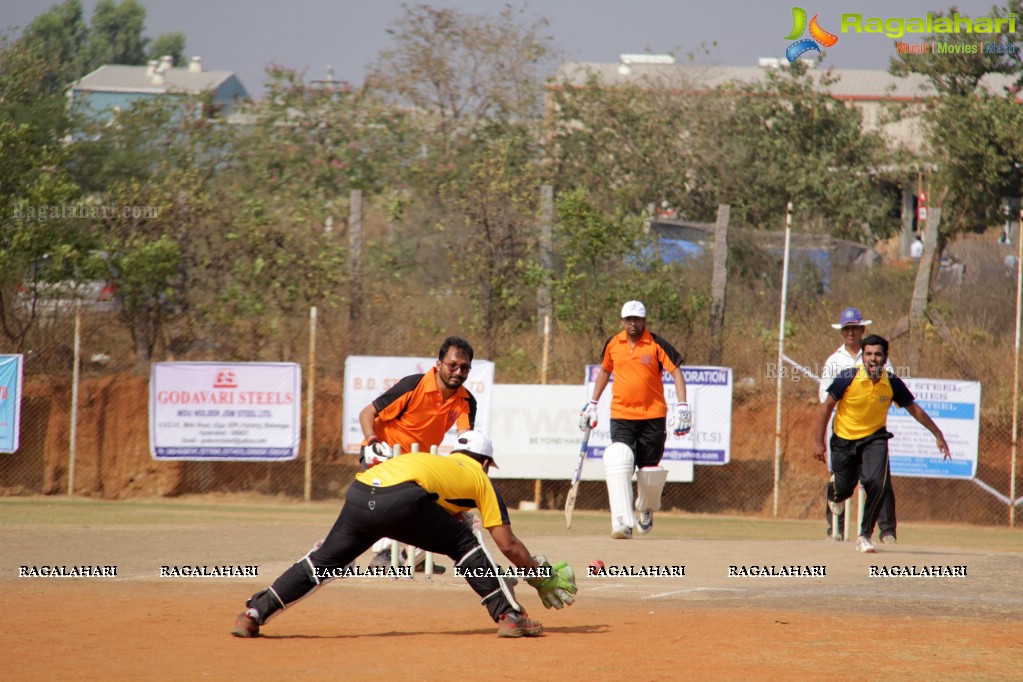 Tulsian Steel Shisma Premier League at Saraswathi Cricket Ground