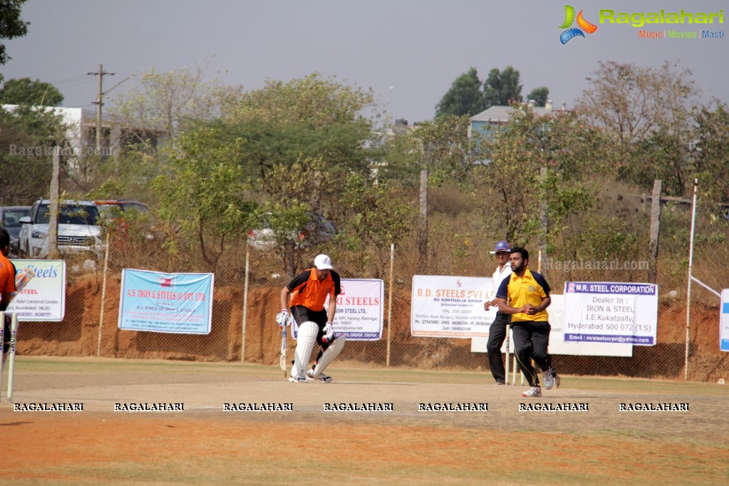 Tulsian Steel Shisma Premier League at Saraswathi Cricket Ground