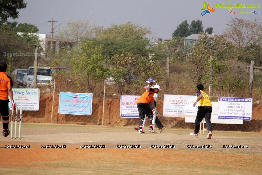 Tulsian Steel Shisma Premier League at Saraswathi Cricket Ground