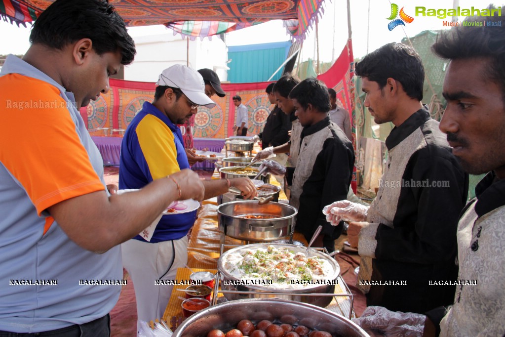 Tulsian Steel Shisma Premier League at Saraswathi Cricket Ground