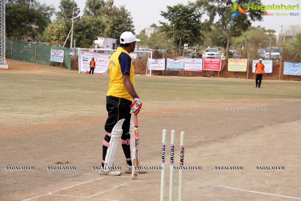 Tulsian Steel Shisma Premier League at Saraswathi Cricket Ground