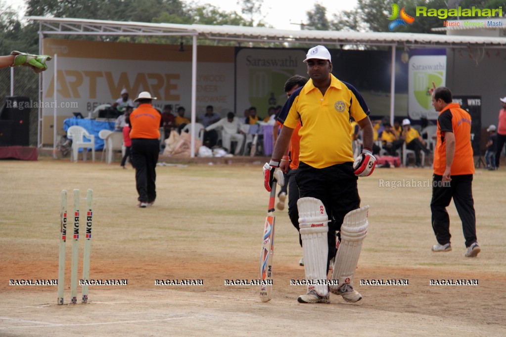 Tulsian Steel Shisma Premier League at Saraswathi Cricket Ground