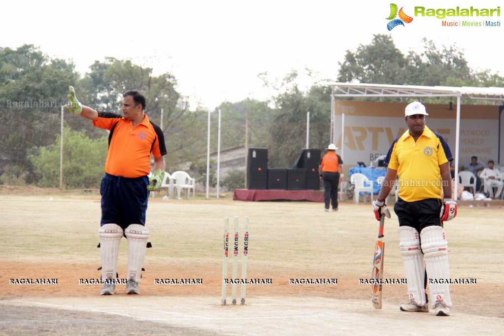 Tulsian Steel Shisma Premier League at Saraswathi Cricket Ground