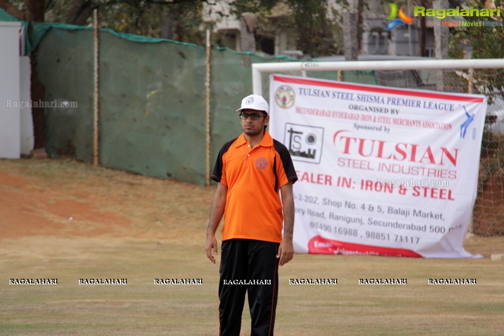 Tulsian Steel Shisma Premier League at Saraswathi Cricket Ground