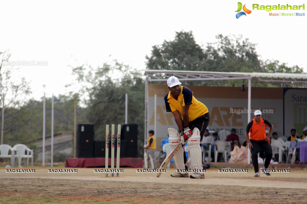 Tulsian Steel Shisma Premier League at Saraswathi Cricket Ground