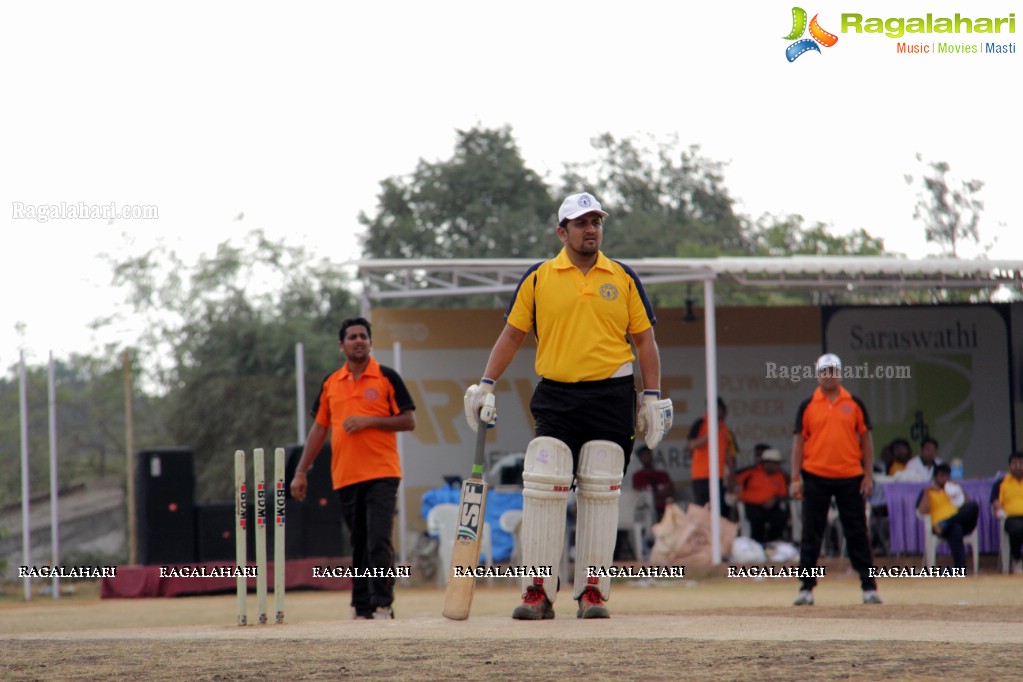 Tulsian Steel Shisma Premier League at Saraswathi Cricket Ground