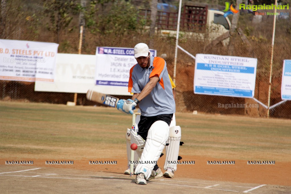 Tulsian Steel Shisma Premier League at Saraswathi Cricket Ground