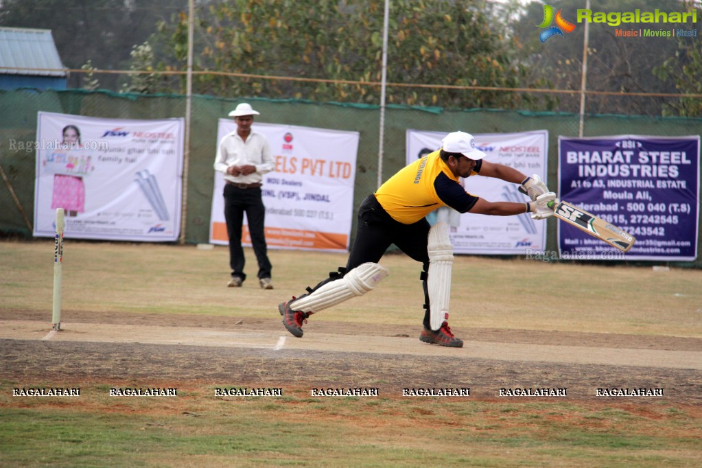 Tulsian Steel Shisma Premier League at Saraswathi Cricket Ground