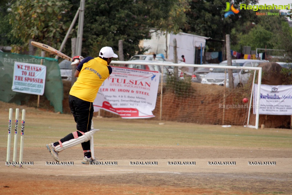 Tulsian Steel Shisma Premier League at Saraswathi Cricket Ground