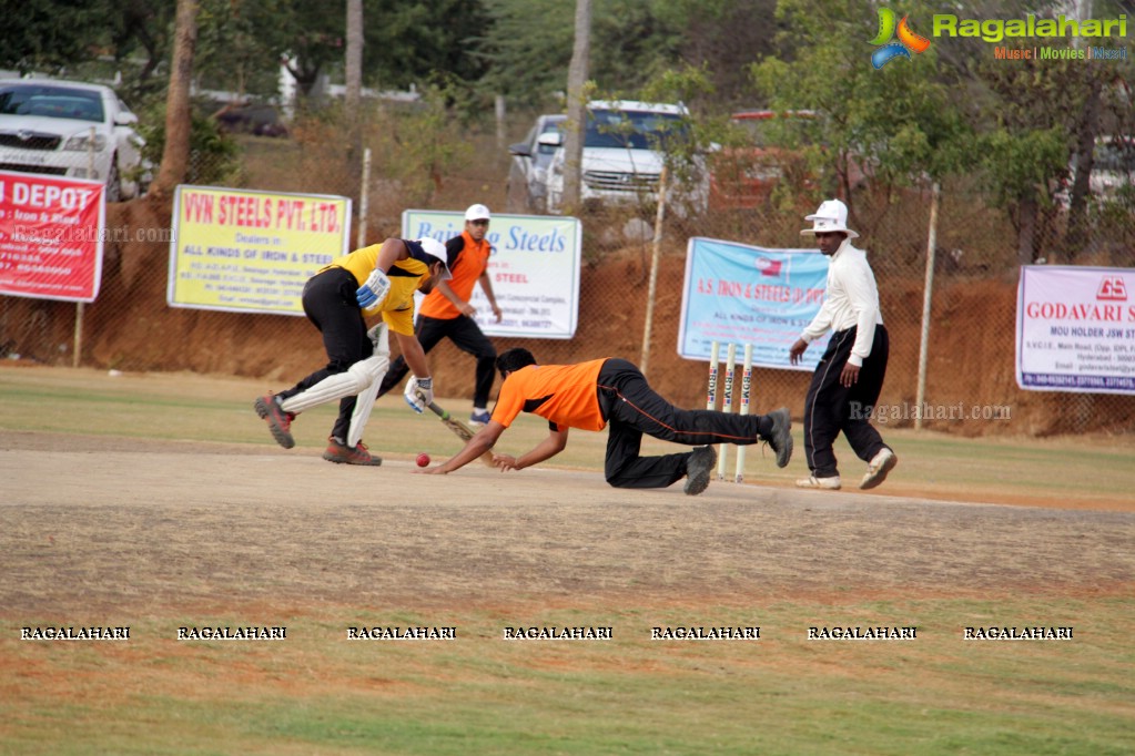 Tulsian Steel Shisma Premier League at Saraswathi Cricket Ground