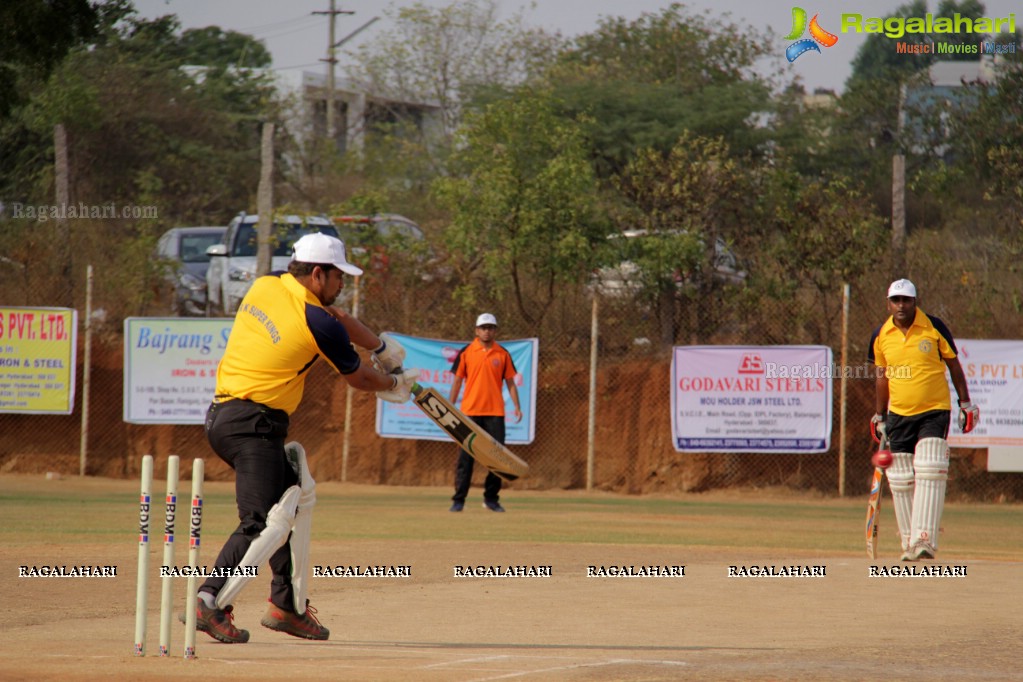 Tulsian Steel Shisma Premier League at Saraswathi Cricket Ground