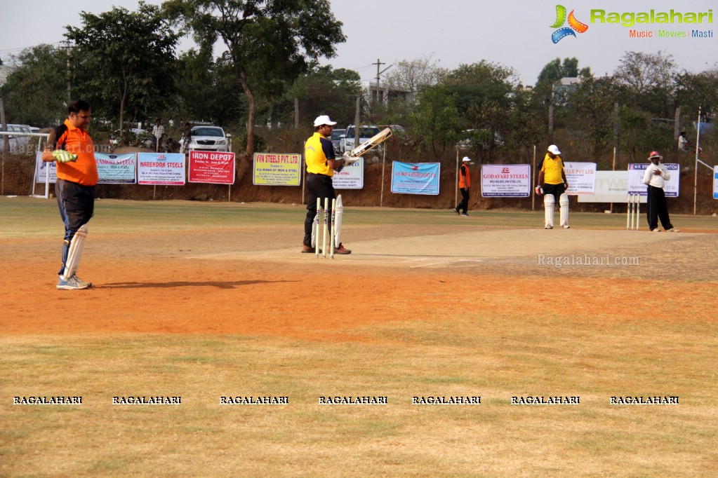 Tulsian Steel Shisma Premier League at Saraswathi Cricket Ground