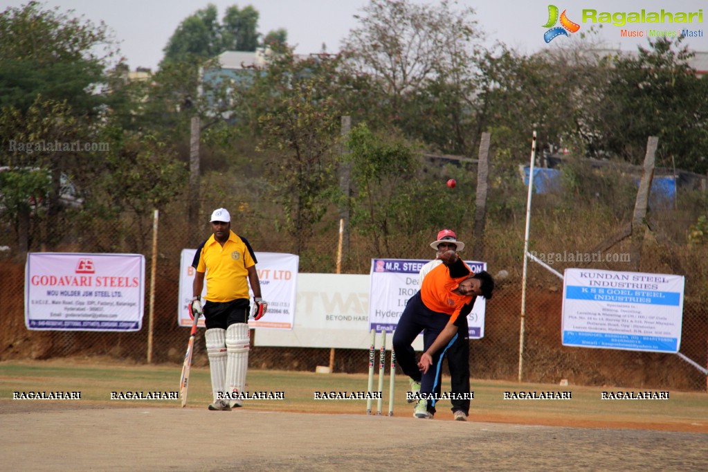 Tulsian Steel Shisma Premier League at Saraswathi Cricket Ground