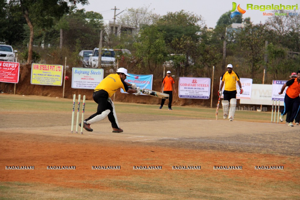 Tulsian Steel Shisma Premier League at Saraswathi Cricket Ground