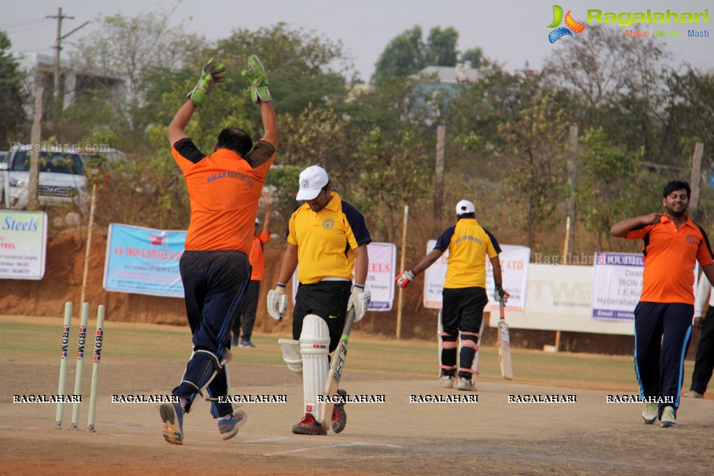 Tulsian Steel Shisma Premier League at Saraswathi Cricket Ground