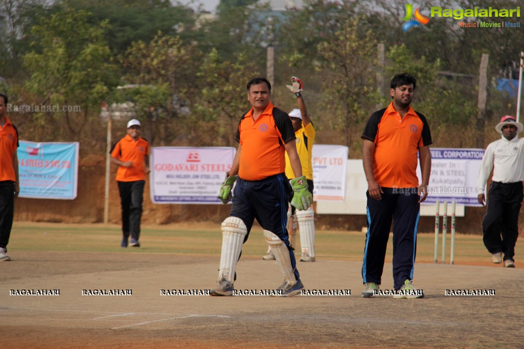 Tulsian Steel Shisma Premier League at Saraswathi Cricket Ground