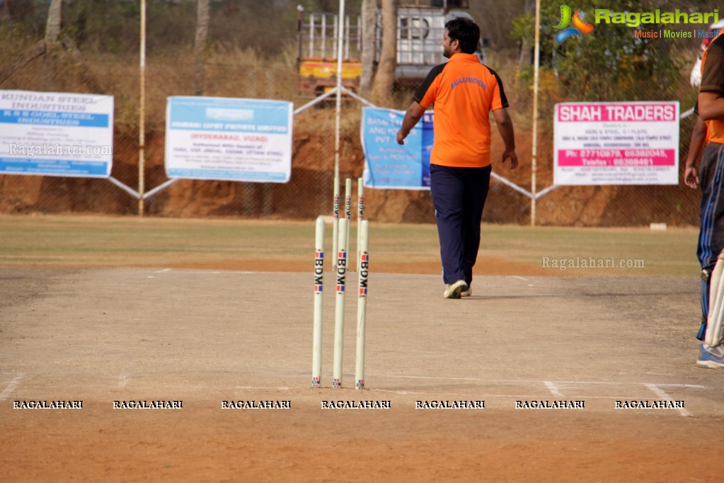 Tulsian Steel Shisma Premier League at Saraswathi Cricket Ground