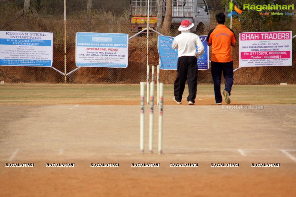 Tulsian Steel Shisma Premier League at Saraswathi Cricket Ground