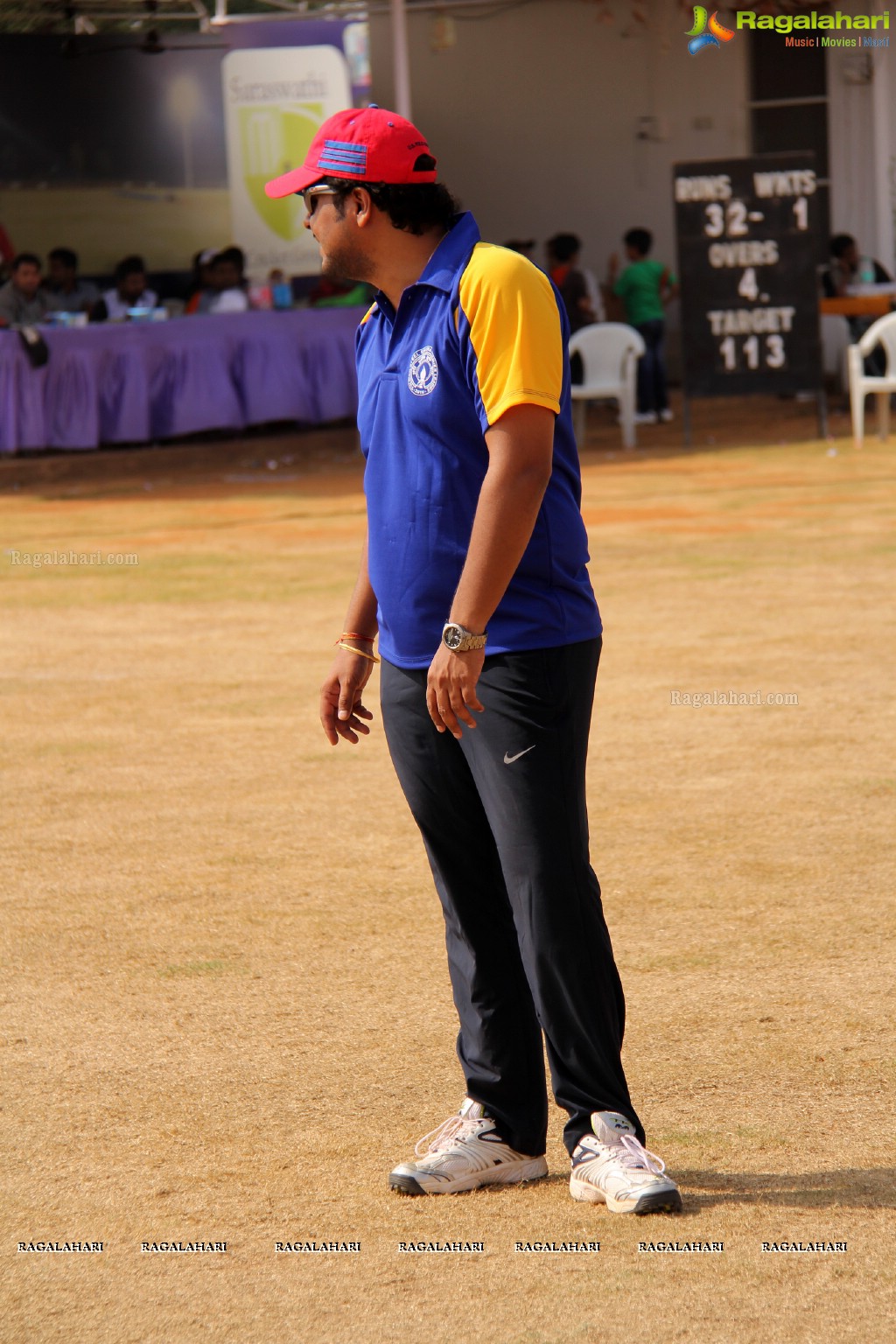 Tulsian Steel Shisma Premier League at Saraswathi Cricket Ground