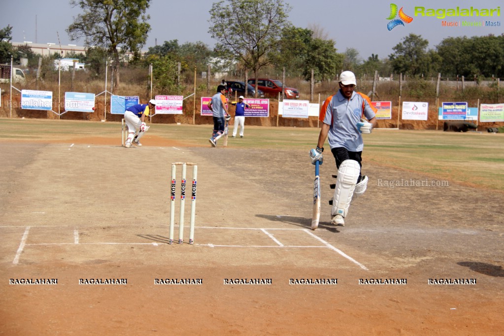 Tulsian Steel Shisma Premier League at Saraswathi Cricket Ground