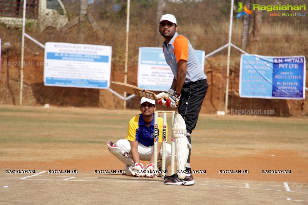 Tulsian Steel Shisma Premier League at Saraswathi Cricket Ground