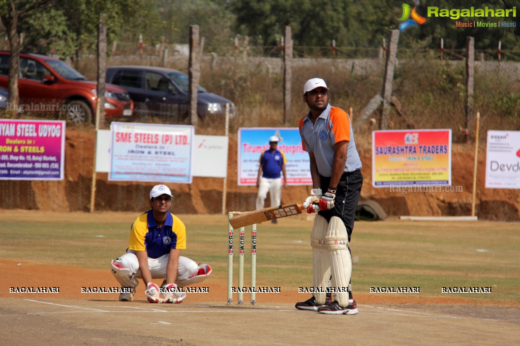 Tulsian Steel Shisma Premier League at Saraswathi Cricket Ground