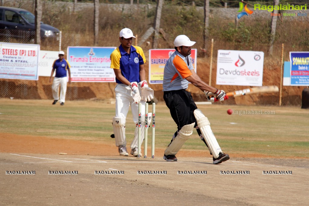 Tulsian Steel Shisma Premier League at Saraswathi Cricket Ground