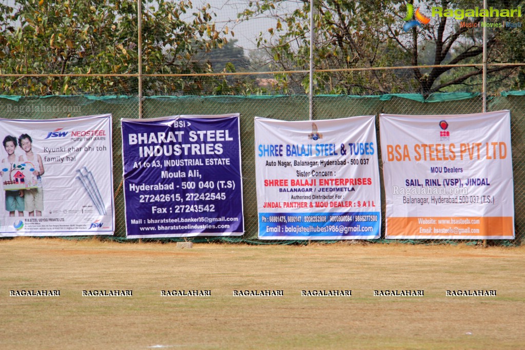 Tulsian Steel Shisma Premier League at Saraswathi Cricket Ground