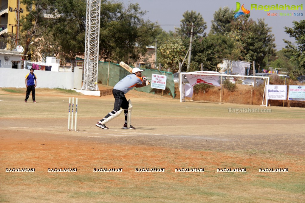 Tulsian Steel Shisma Premier League at Saraswathi Cricket Ground