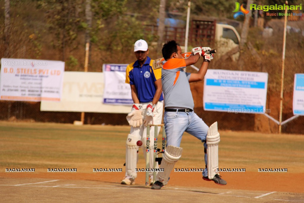 Tulsian Steel Shisma Premier League at Saraswathi Cricket Ground