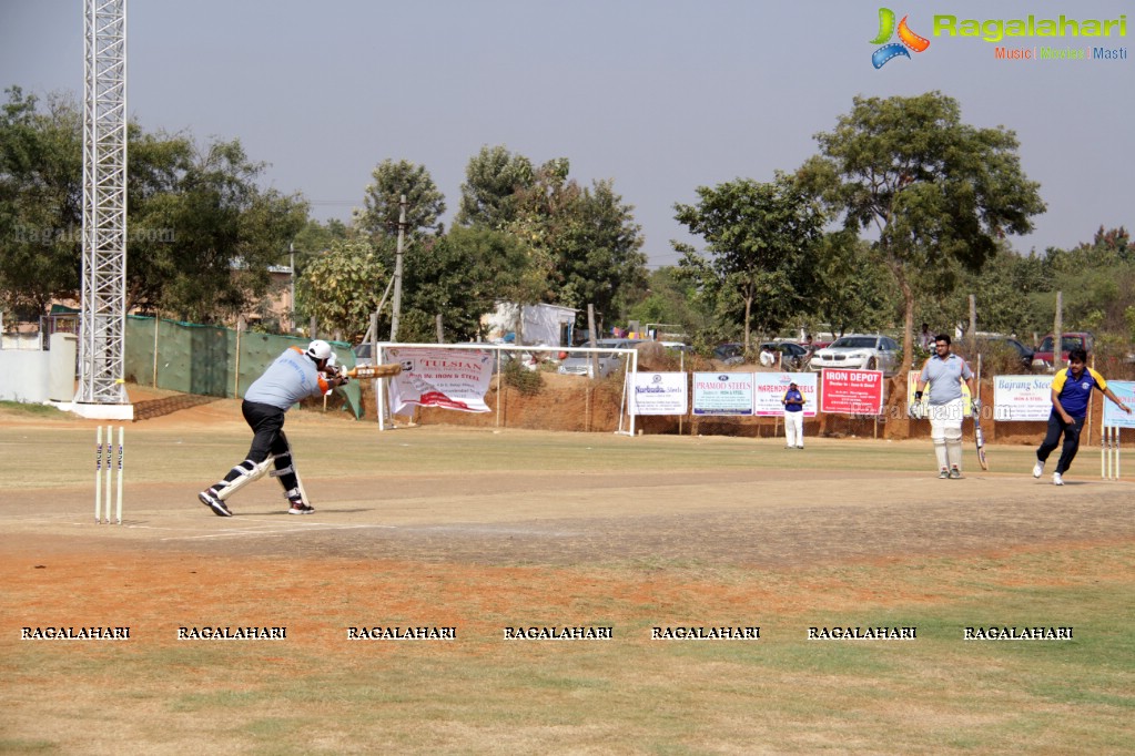 Tulsian Steel Shisma Premier League at Saraswathi Cricket Ground