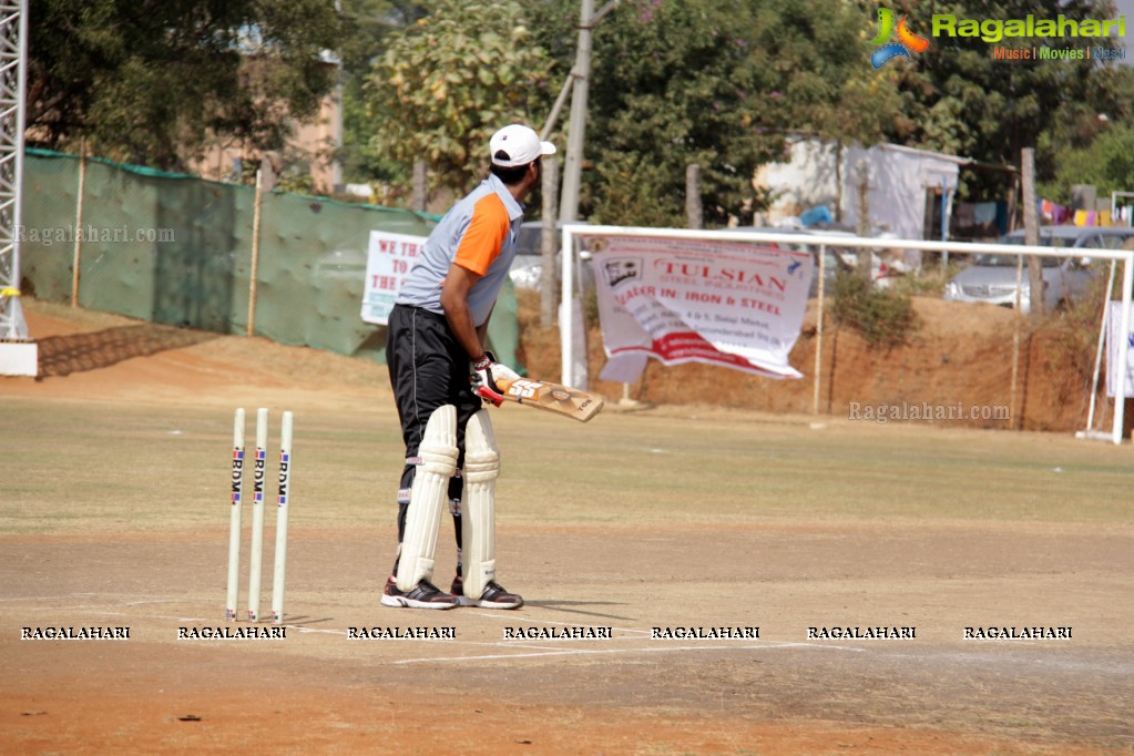 Tulsian Steel Shisma Premier League at Saraswathi Cricket Ground