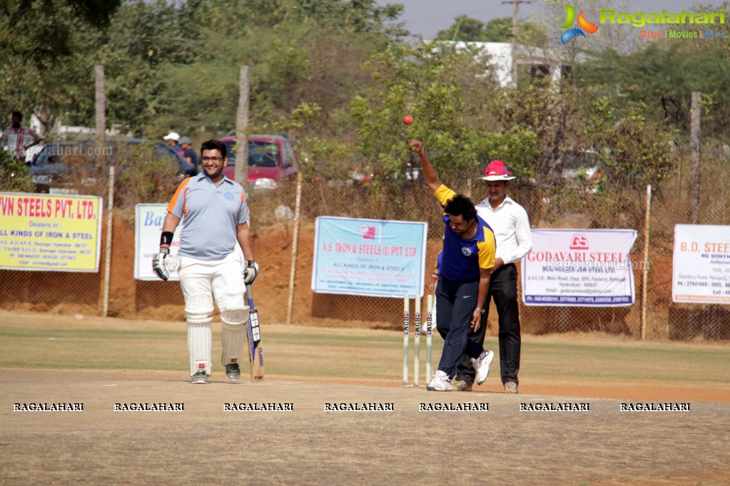 Tulsian Steel Shisma Premier League at Saraswathi Cricket Ground