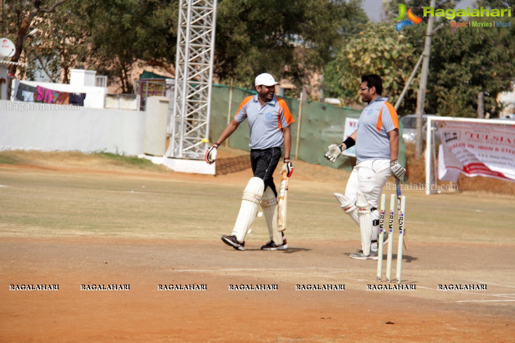 Tulsian Steel Shisma Premier League at Saraswathi Cricket Ground