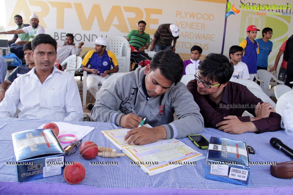 Tulsian Steel Shisma Premier League at Saraswathi Cricket Ground