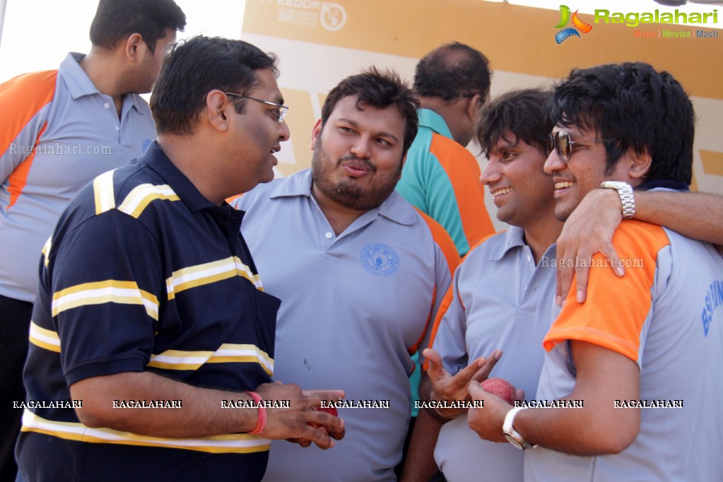 Tulsian Steel Shisma Premier League at Saraswathi Cricket Ground