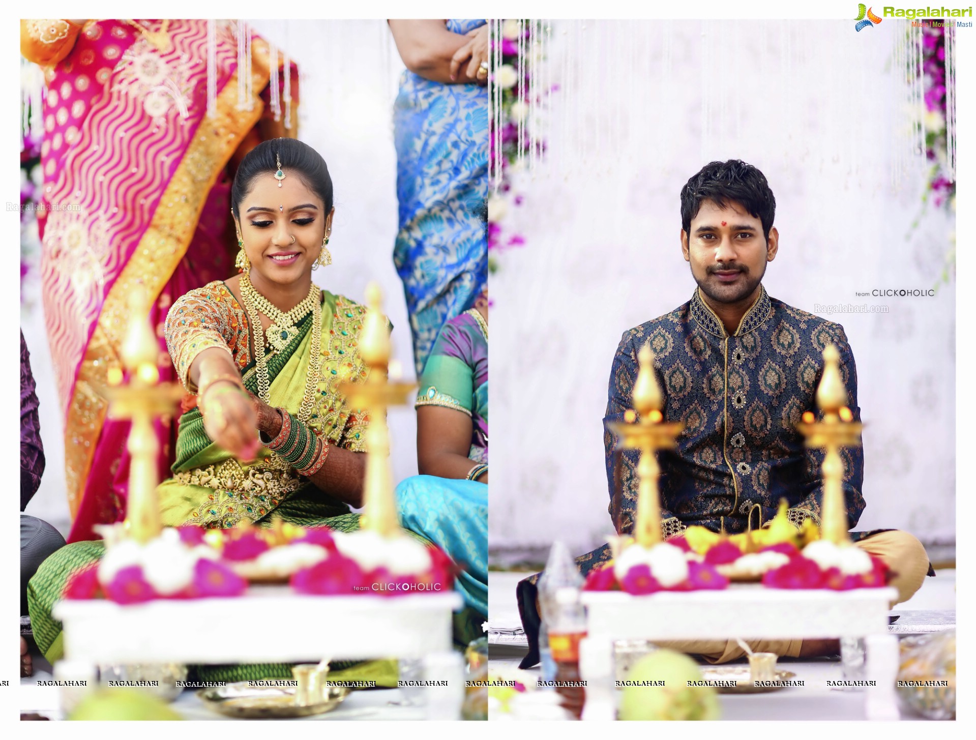 Engagement Ceremony of Varun Sandesh-Vithika Sheru