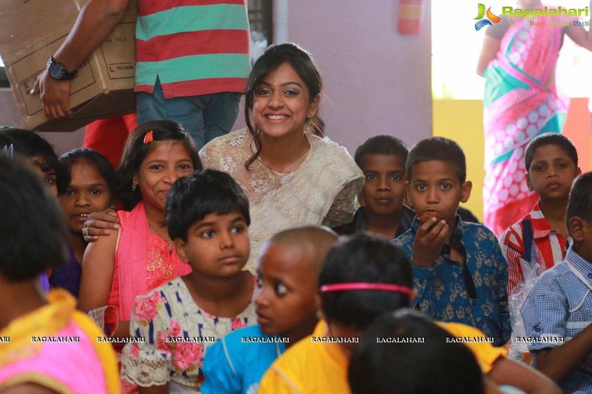 Varun Sandesh-Vithika Sheru Christmas Celebrations at Desire Society with HIV affected Children