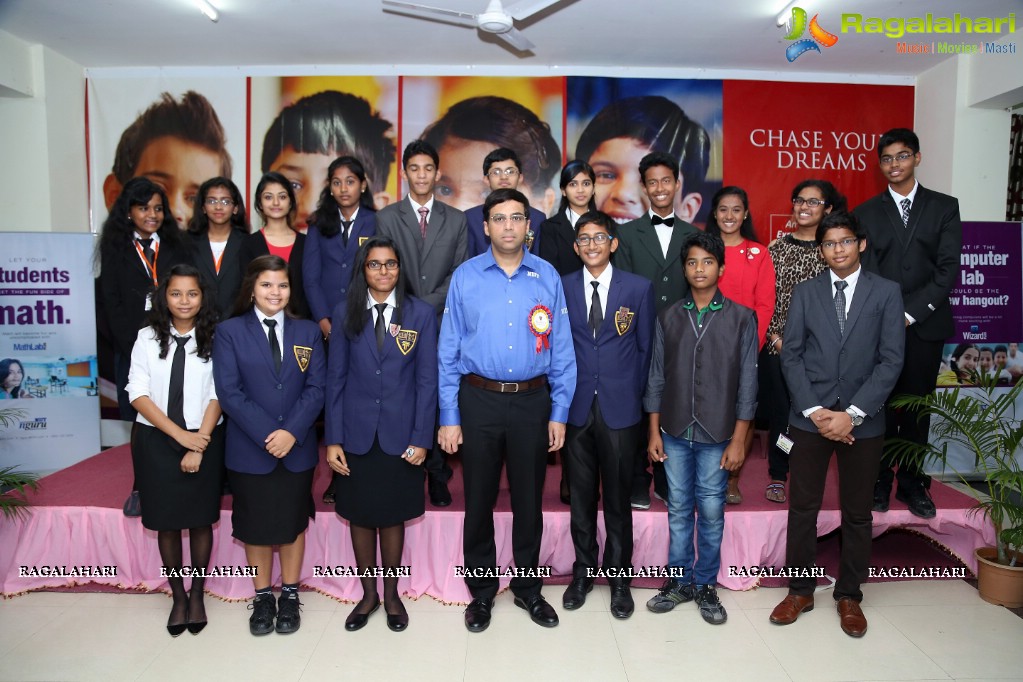 Viswanathan Anand unveils NIIT Nguru MathLab Plus in Reqelford International