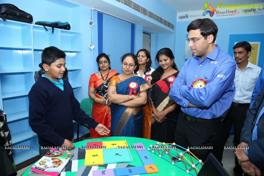 Viswanathan Anand unveils NIIT Nguru MathLab Plus in Reqelford International