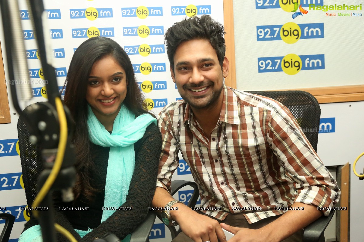 Varun Sandesh and Vithika Sheru at 92.7 Big FM, Hyderabad