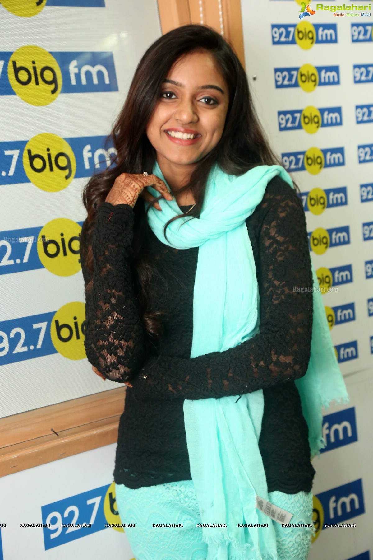 Varun Sandesh and Vithika Sheru at 92.7 Big FM, Hyderabad