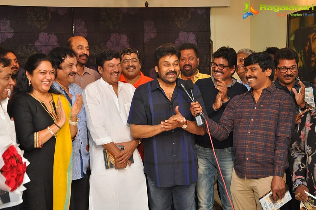 Megastar Chiranjeevi launches 2017 MAA Diary