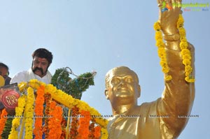 Nandamuri Balakrishna NTR Statue Karimnagar