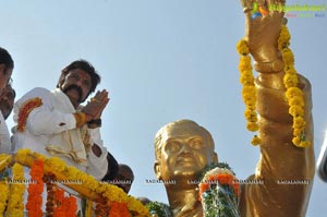 Nandamuri Balakrishna NTR Statue Karimnagar