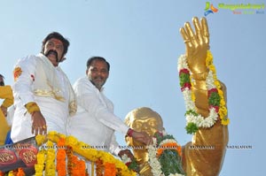 Nandamuri Balakrishna NTR Statue Karimnagar